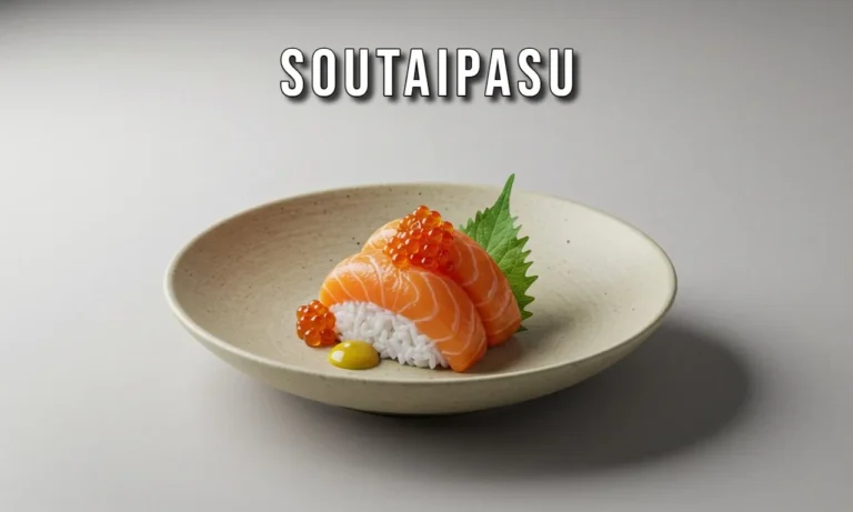 Exploring the Art of Soutaipasu A Journey into Japanese Culinary Traditions
