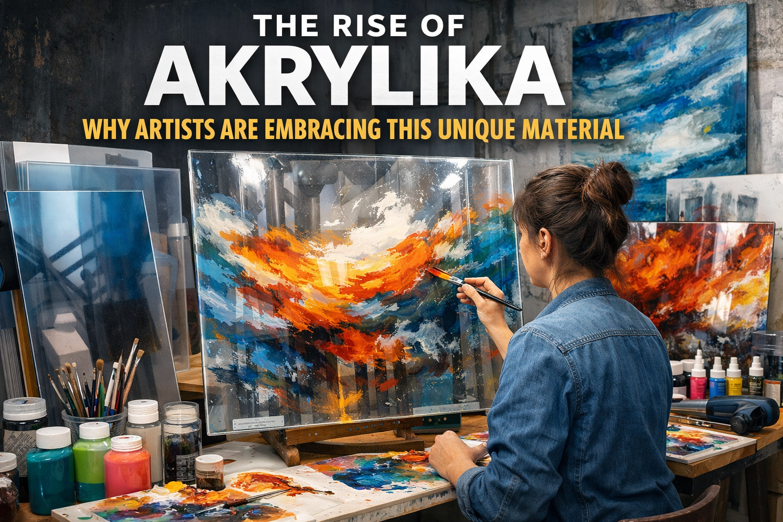 The Rise of Akrylika: Why Artists Are Embracing This Unique Material