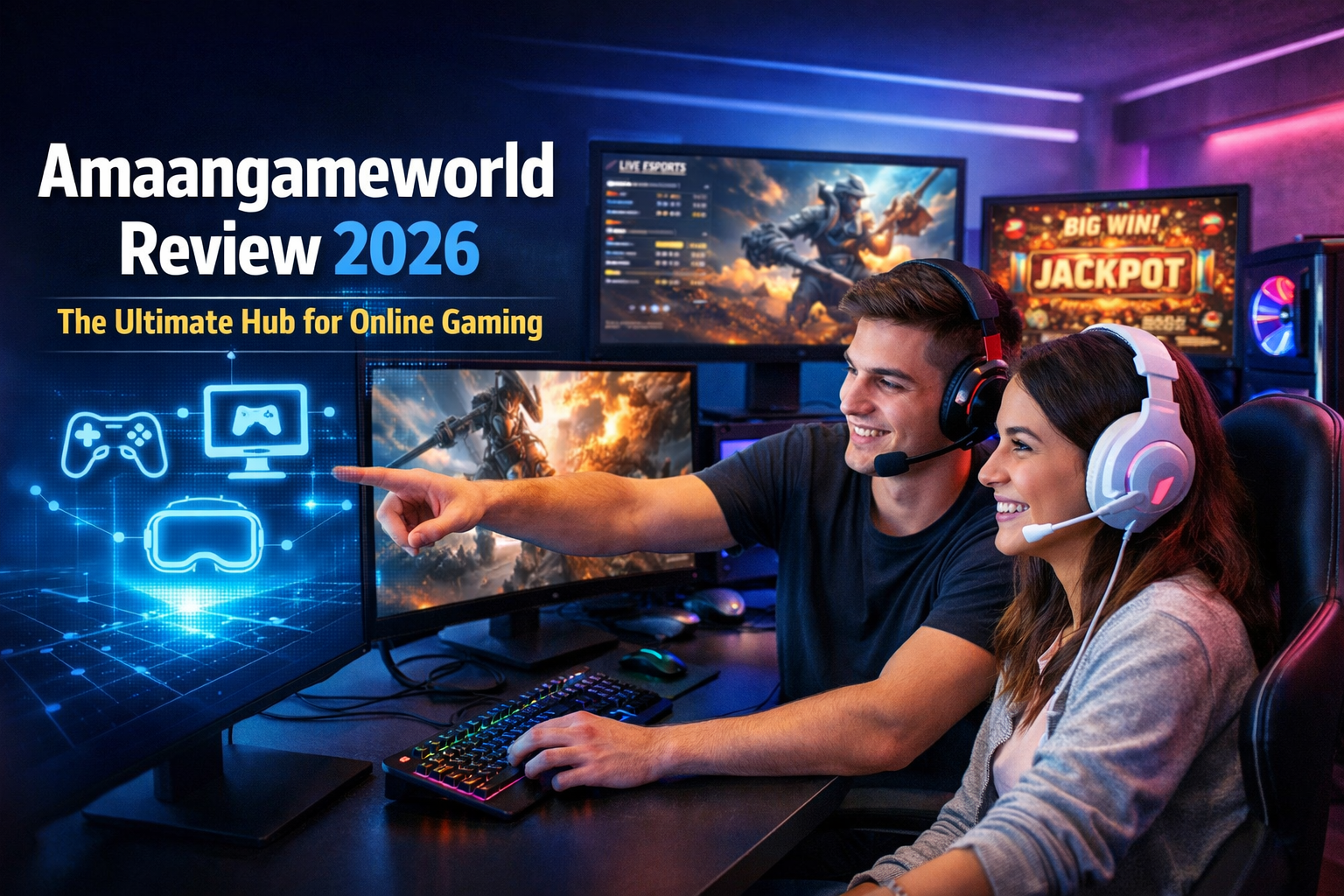 Amaangameworld Review 2026: The Ultimate Hub for Online Gaming
