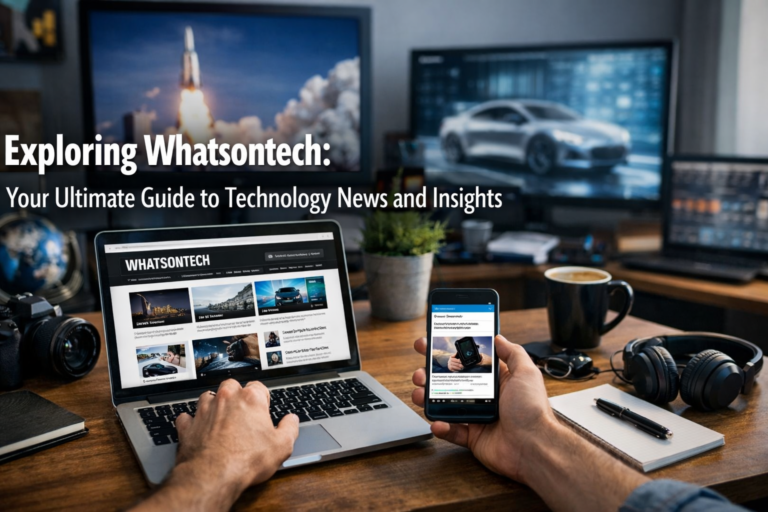 Exploring Whatsontech: Your Ultimate Guide to Technology News and Insights