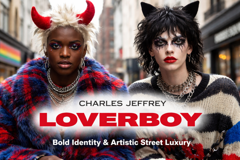 Charles Jeffrey LOVERBOY – Bold Identity and Artistic Street Luxury