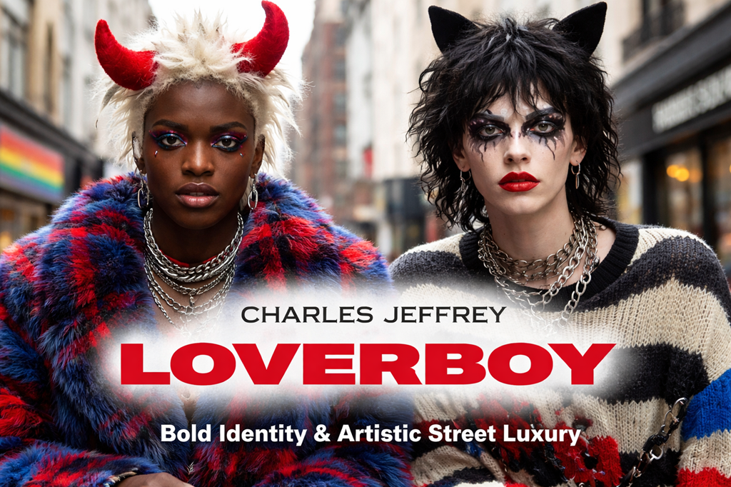 Charles Jeffrey LOVERBOY – Bold Identity and Artistic Street Luxury