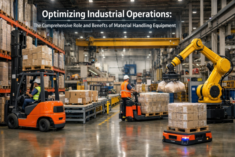 Optimizing Industrial Operations: The Comprehensive Role and Benefits of Material Handling Equipment