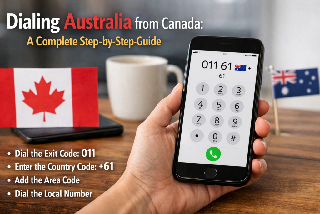 Dialing Australia from Canada: A Complete Step-by-Step Guide