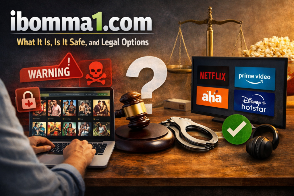 ibomma1.com: What It Is, Is It Safe, and Legal Options