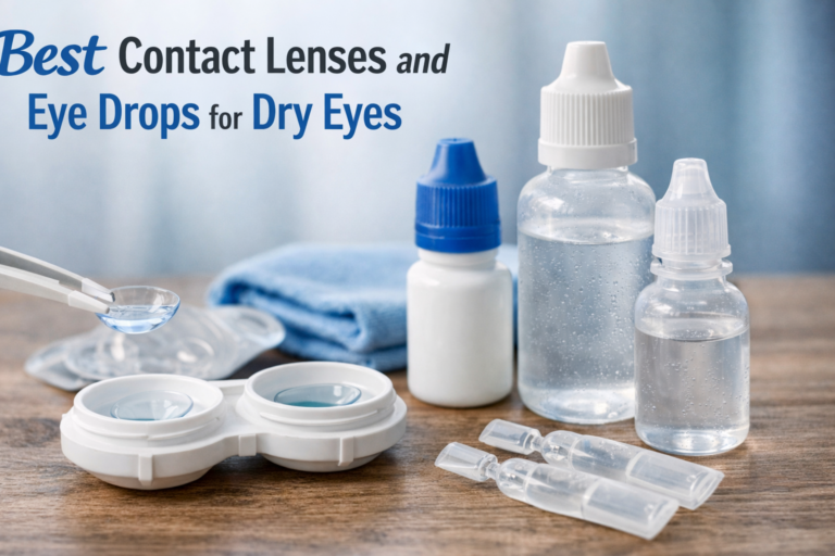 Best Contact Lenses and Eye Drops for Dry Eyes