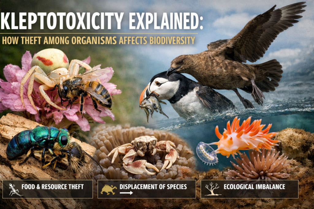 Kleptotoxicity Explained: How Theft Among Organisms Affects Biodiversity