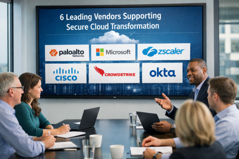 6 Leading Vendors Supporting Secure Cloud Transformation