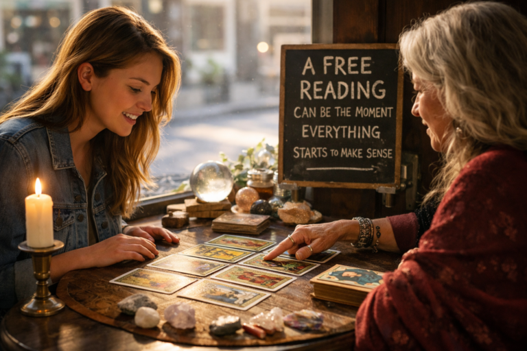 A Free Reading Can Be the Moment Everything Starts to Make Sense