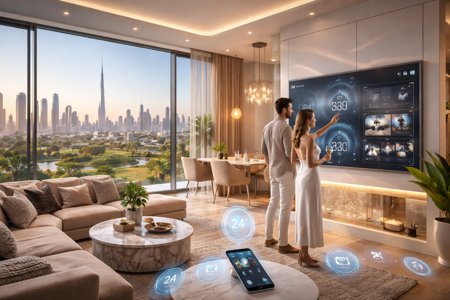 AI-Powered Homes: The Future of Luxury Apartments in Dubai Hills Estates