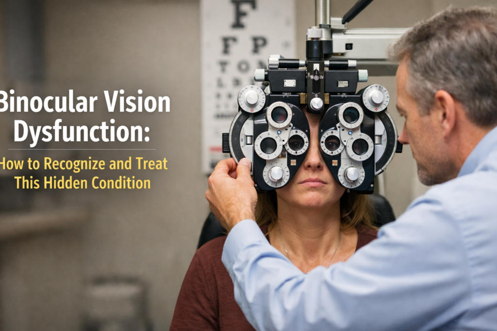 Binocular Vision Dysfunction: How to Recognize and Treat This Hidden Condition