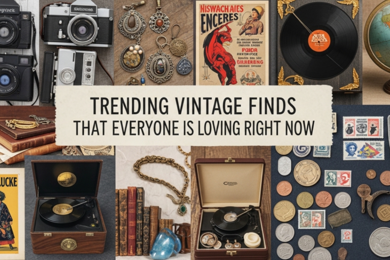 Trending Vintage Finds That Everyone Is Loving Right Now